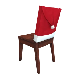 Covered Dining Chair - Santa's Helper