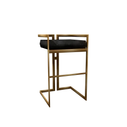 Black Hues Lustre Stool