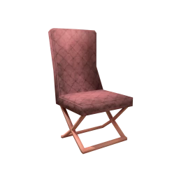 Rose Hues Capital Dining Chair