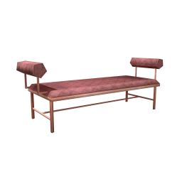Rose Hues Splendor Outdoor Bench