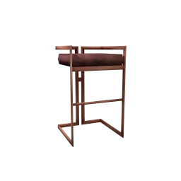 Rose Hues Lustre Stool