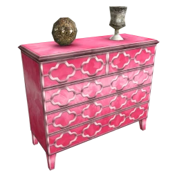 Fame Chest of Drawers - Pink