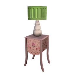 Amour Vintage Pattern Bedside Table