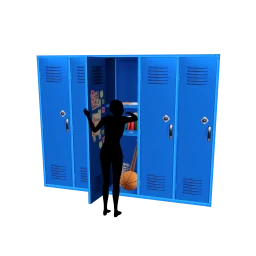 Yume Avakin High Lockers - Interactive