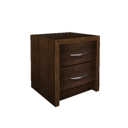 Essential Bedside Drawers - Dark Oak
