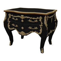 Baroque Condé Chest of Drawers - Dark