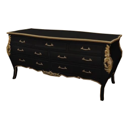 Baroque Rigaud Side Table - Dark