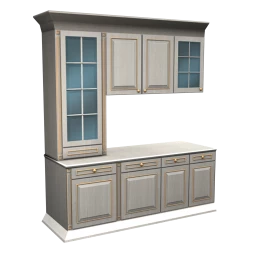 Lexington Kitchen Cabinet with Cupboards