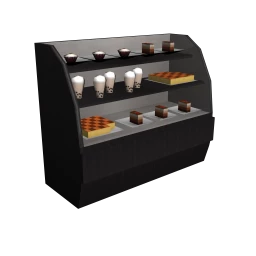 Bubble Tea Drinks and Desserts Display