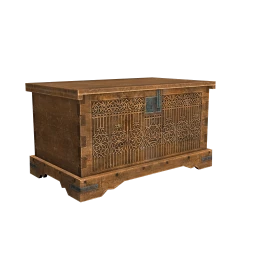 Shadowfall - Carved Oak Chest
