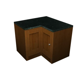 Oak Kitchen Corner Unit