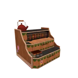 Loft Retro Boat Shelves