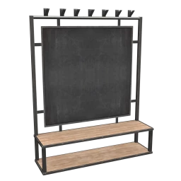 Industrial Innovation Coat Rack