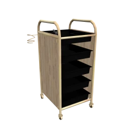 Luxe Stylish Hairdressing Trolley