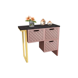 Luxe Blush Gold Drawers