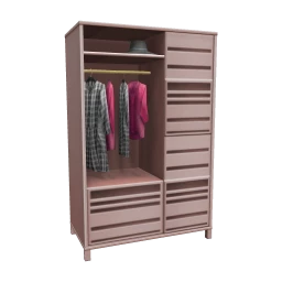 Luxe Blush Gold Wardrobe