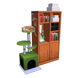 MOD Kawaii Feline Bookcase