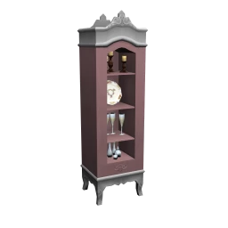 Chic Pink Display Cabinet