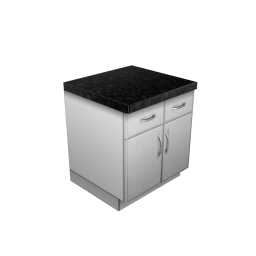 Cool Kitchen Double Cupboards