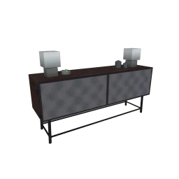 they. Exposed Material Sideboard