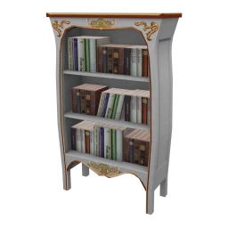 Baroque Molière Bookshelves - Light
