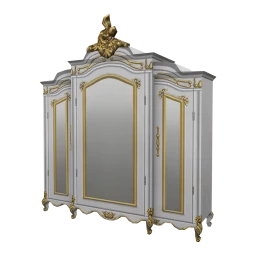 Baroque Mazarin Wardrobe  - Light