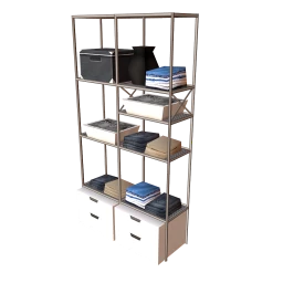 Build It Up Steel Closet Shelf