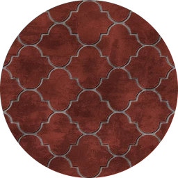 Patterned Clay Tile Flooring