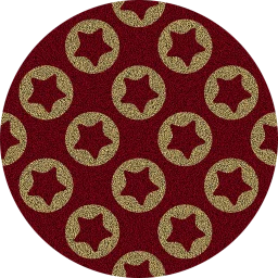 Star Bottle Caps Carpet