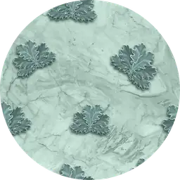 Luxe Art Nouveau Fantasy Marble Floor