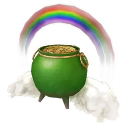 Cosmos Pot Of Gold At The End Of The Rainbow
