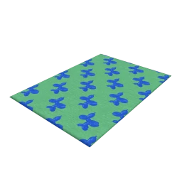 Balloon Dog Rug (Teal)