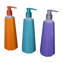 Cucumber Eclectic Bathroom Bottles