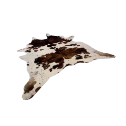 Cow Print Rug - Dark
