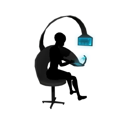 Celestial Optimized Desk Chair - Interactive