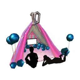 Cosmos Birthday Party Makeshift Fort - Interactive