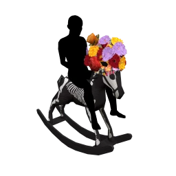 Cosmos Join The Celebration Rocking Horse