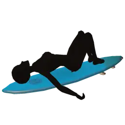 Cosmos Water Yoga Surfboard Reclining Butterfly - Interactive