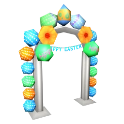 Happy Easter Arch - Azure