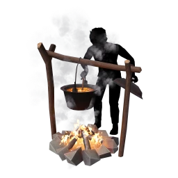 Cosmos Over The Fire Cooking Pot - Interactive