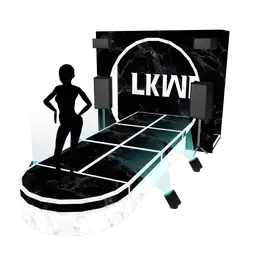 Cosmos Marble Matrix Catwalk - Interactive