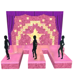 Cosmos Glam Dollz Pixel Party Catwalk - Interactive