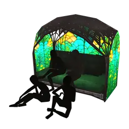 Cosmos Stained Glass Photo Booth