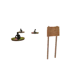 Cosmos River Ride Lilly Pads - Interactive