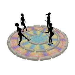 Cosmos Lucky Vibes Dance Floor - Interactive