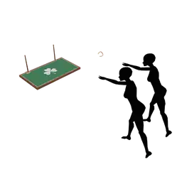 Cosmos Get Lucky Horseshoes Game - Interactive