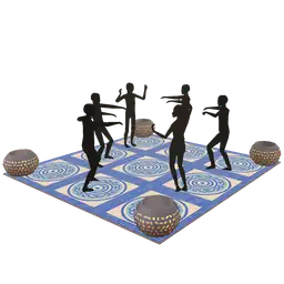 Cosmos Mykonos Villa Party Dance Floor - Interactive