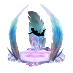 Cosmos Ethereal Feathers Anti-Gravity Chamber - Interactive