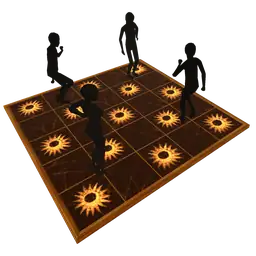 Cosmos Summer Solstice Dance Floor - Interactive