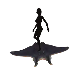 Cosmos Undersea Manta Ray Board - Interactive